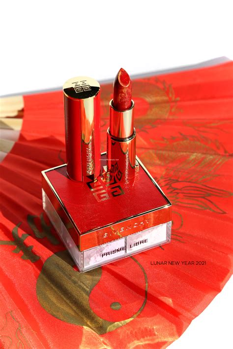 givenchy lunar new year lipstick 2021|Givenchy Lunar New Year 2021 Collection Review & Swatches.